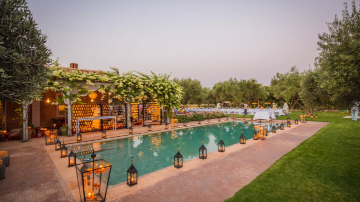 Website development portfolio for Party Maroc